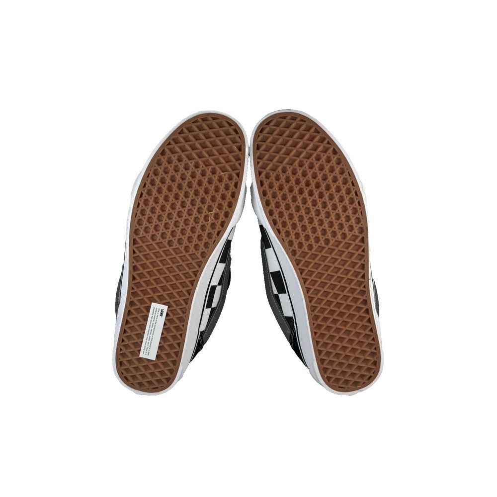 Vans Knu Skool Sneakers Mega Check Black/White VN0009QCCJJ Men 5.5/ Wmn 7 - Picture 4 of 5